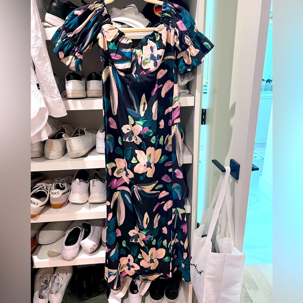 Stone Cold Fox off the shoulder heart neckline dress